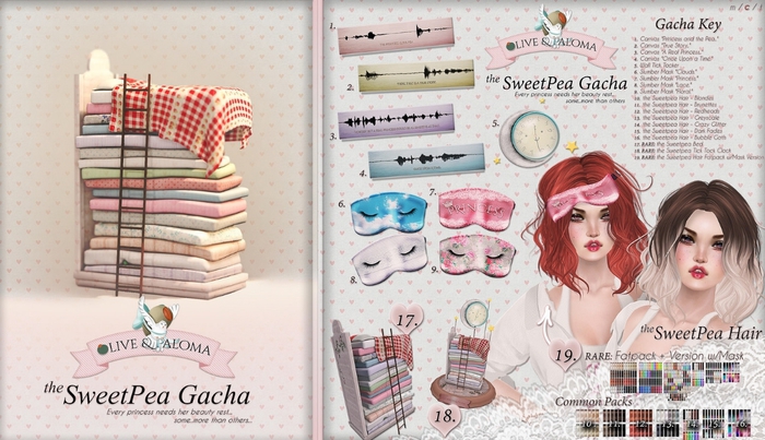 .Olive. & Paloma the Sweetpea Canvas "True Story.."