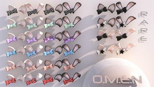 Omen Iii Rabbit Second Life Marketplace - O.M.E.N - Destined Cuteness - Striped Rabbit ...