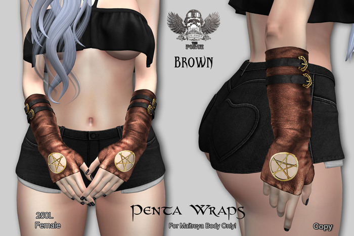 [The Forge] Penta Wraps, Brown.