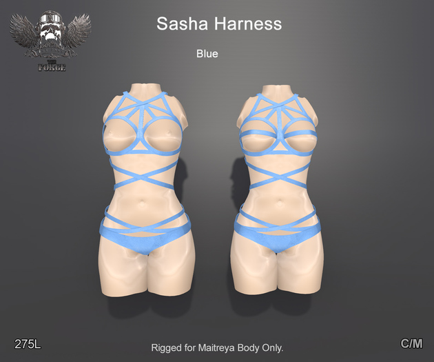 [The Forge] Sasha Harness, Blue