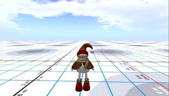 PLUCHE SNOWDOLL