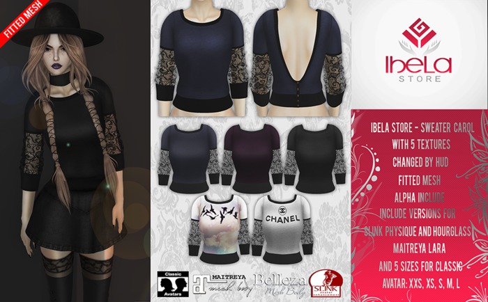 Ibela Store - Sweater Carol with HUD
