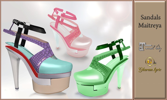 Sandal Colorful Mixed Maitreya