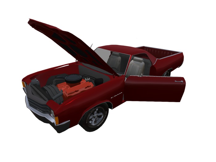 72 El Camino [Builders Kit]
