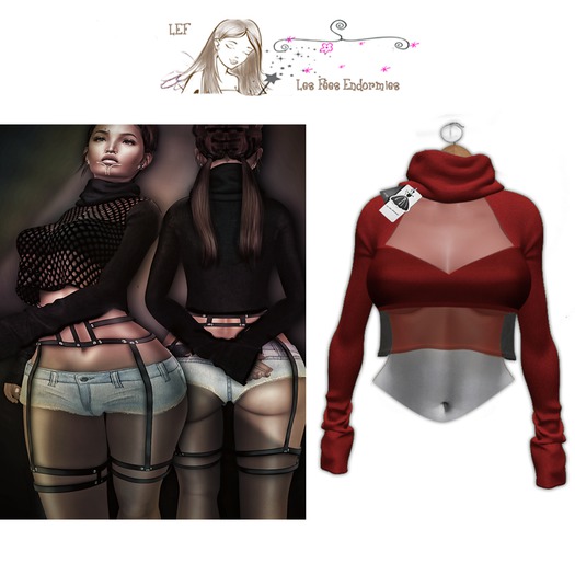 LFE;fya - Crop Sweater6