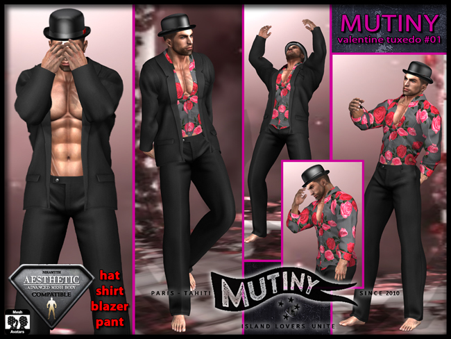 MUTUNY VALENTINE #01 TUXEDO AESTHETIC