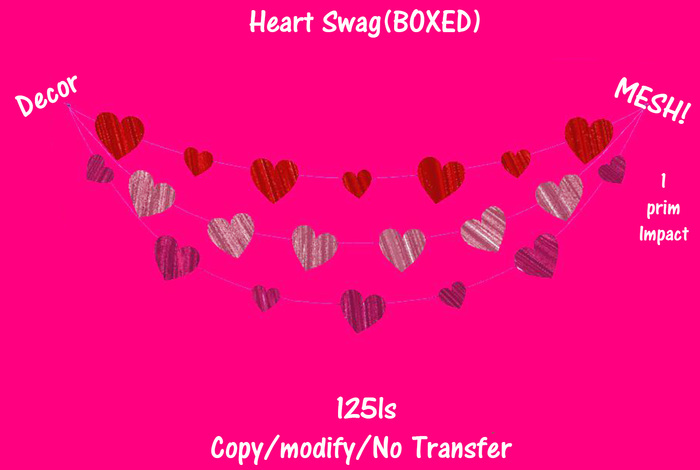 Heart Swag(BOXED)