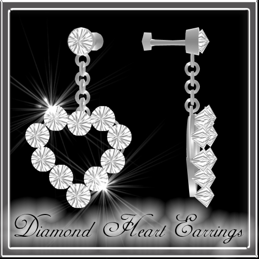 Dex's Silver Heart Earring