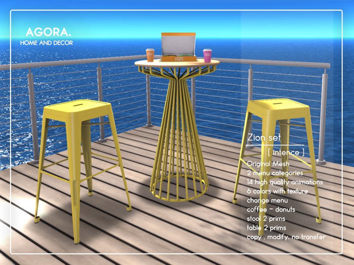 Agora - Zion set [intence] wear & touch*