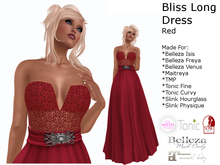 *BSASSY* BLISS LONG DRESS RED
