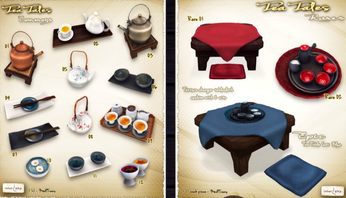 [V/W] Tea Tales -- 01 RARE