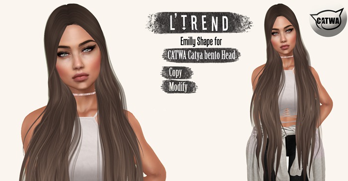 L'TREND - EMIILLY SHAPE *CATWA HEAD BENTO* PROMOTION