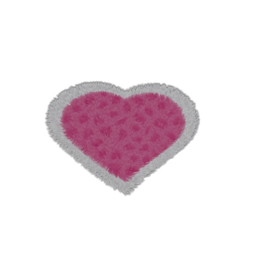 Heart Rug Pink