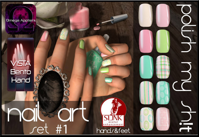 PMS - Nail Art - Set #1