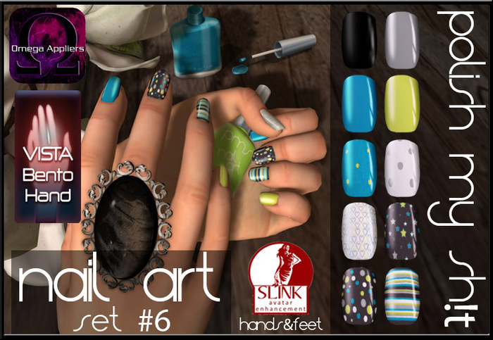 PMS - Nail Art - Set #1