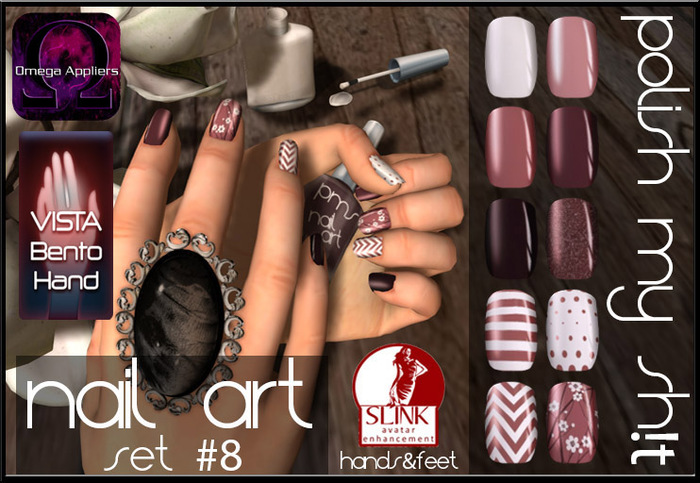 PMS - Nail Art - Set #1