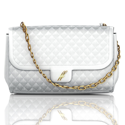 fame femme: Andrea Bag - White