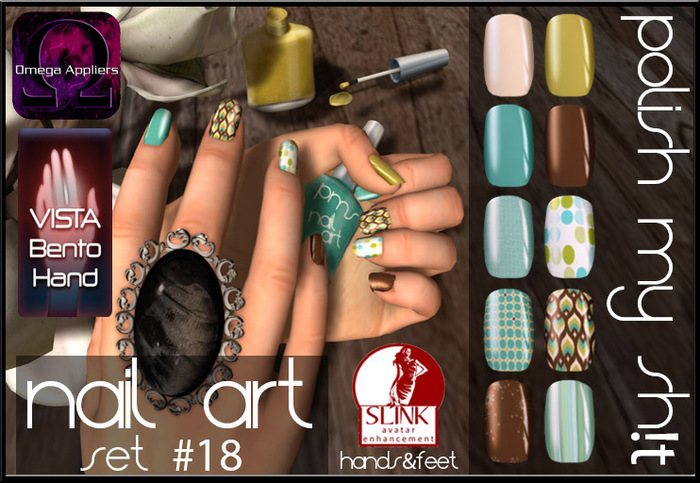 PMS - Nail Art - Set #1