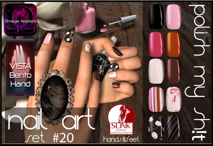 PMS - Nail Art - Set #1