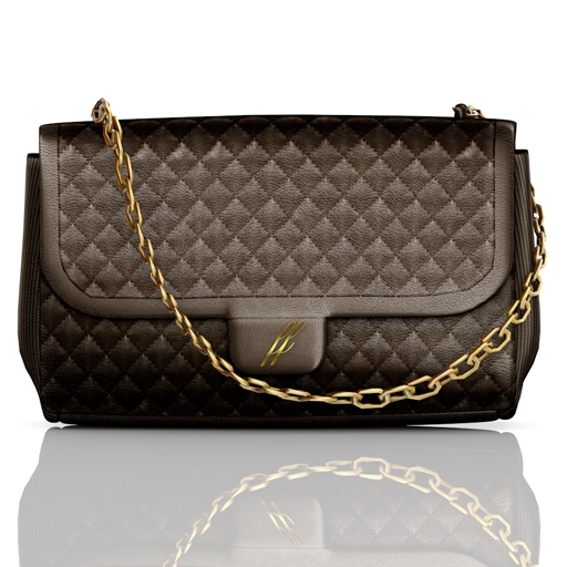 fame femme: Andrea Bag - Brown