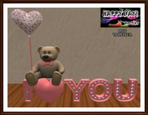 Valentines - I Love You - Teddy 3
