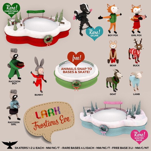 Lark - Skating Raccoon Boy