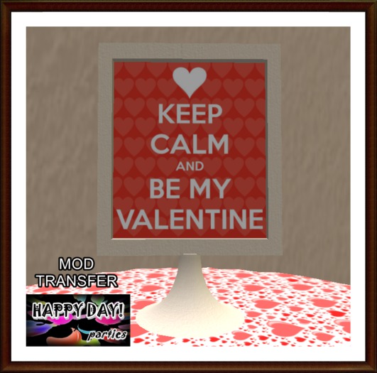 Valentines - Be My Valentine Frame