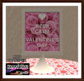 Valentines - Roses Frame