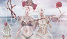 *May's Soul* Acham gacha set lila