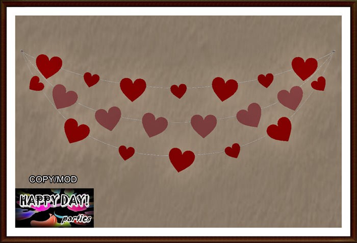 Valentines - Hearts Swag