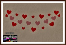 Valentines - Hearts Swag