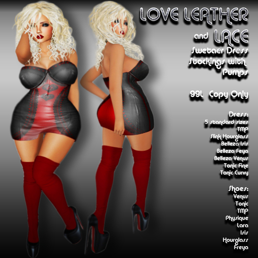 ::SOULED OUT::  LOVE LEATHER & LACE