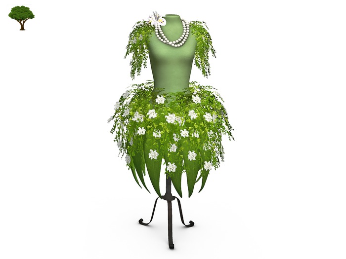 ~ xantes ~ Flowers Torso Mannequin Cilly (wear to unpack) (BOX)