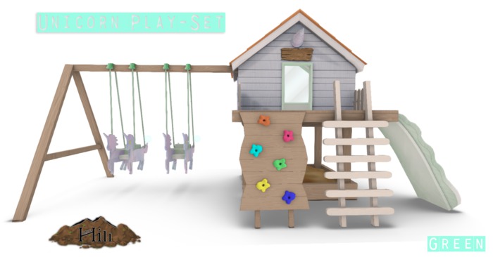 Ant Hill Unicorn Play-Set (Green Taffy) 