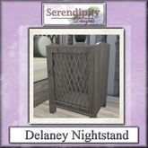 Serendipity Designs - Delaney Bedroom Nightstands