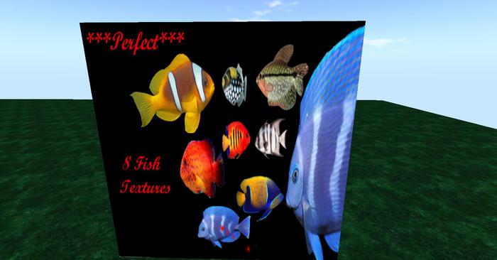 8 FISH TEXTURES