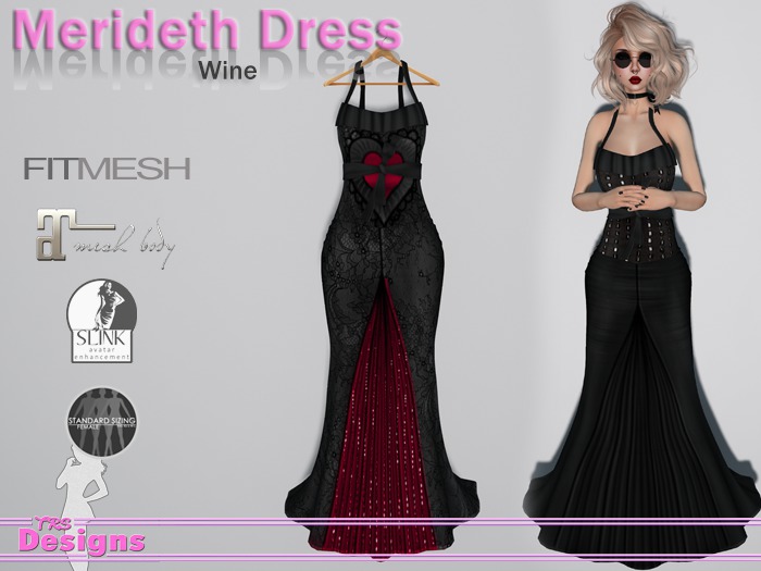 Merideth Dress Wine