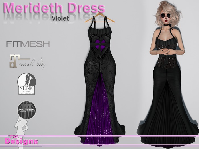 Merideth Dress Violet