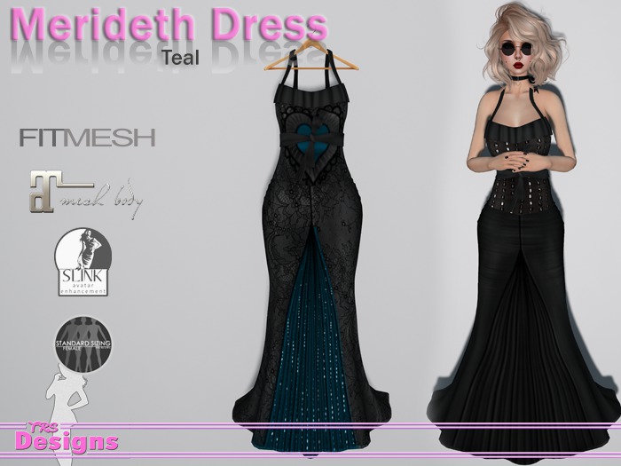 Merideth Dress Teal