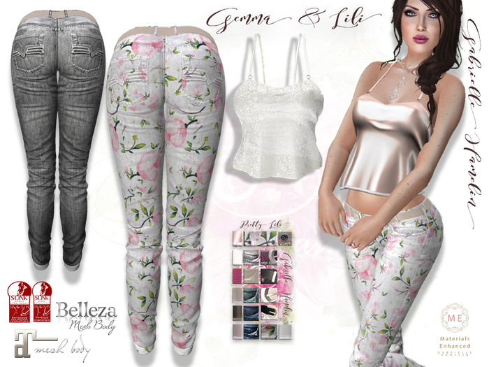 .::Pretty Gemma Jeans - Lili Cami