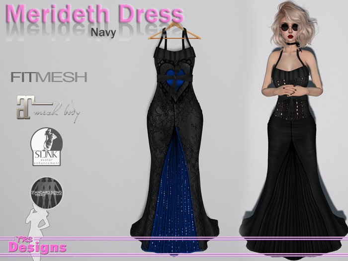 Merideth Dress Navy