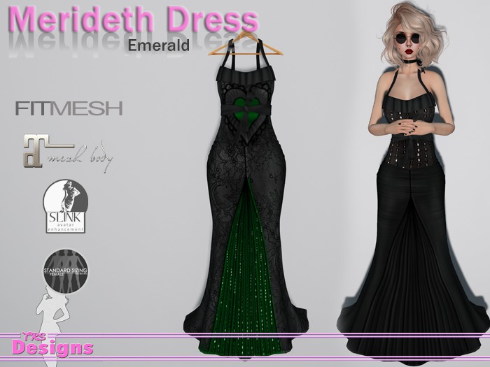 Merideth Dress Emerald