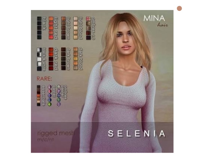 MINA - Selenia - Pastel RARE