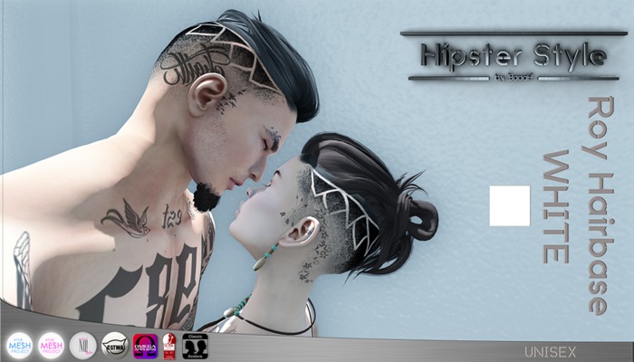[Hipster Style] Roy Hairbase WHITE