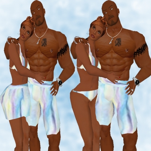 Summer Couples Swirl Swimset