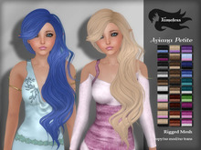 Tameless Hair Aviana Petite - Fades for Yabusaka Petite MESH avatar