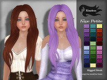 Tameless Hair Faye Petite - Fantasy for Yabusaka Petite MESH avatar