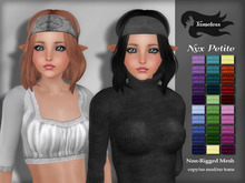 Tameless Hair Nyx Petite - Fantasy for Yabusaka Petite MESH avatar