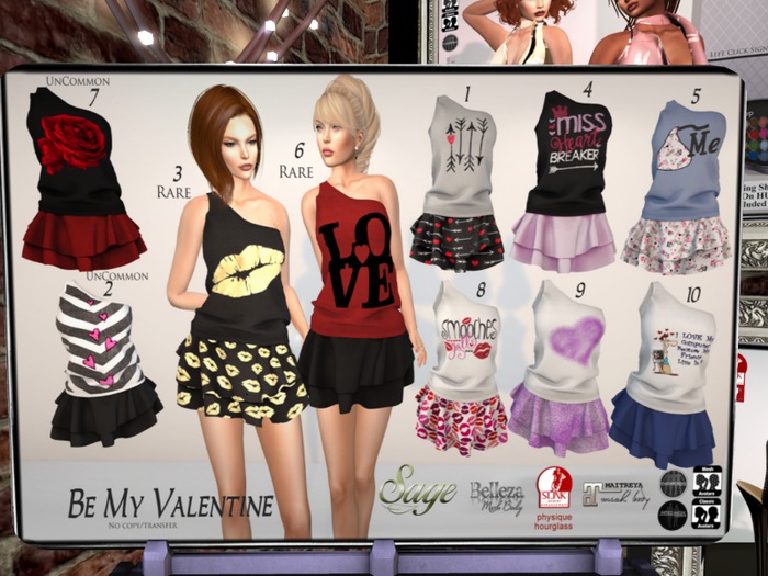 Sage- Be My Valentine #3 RARE