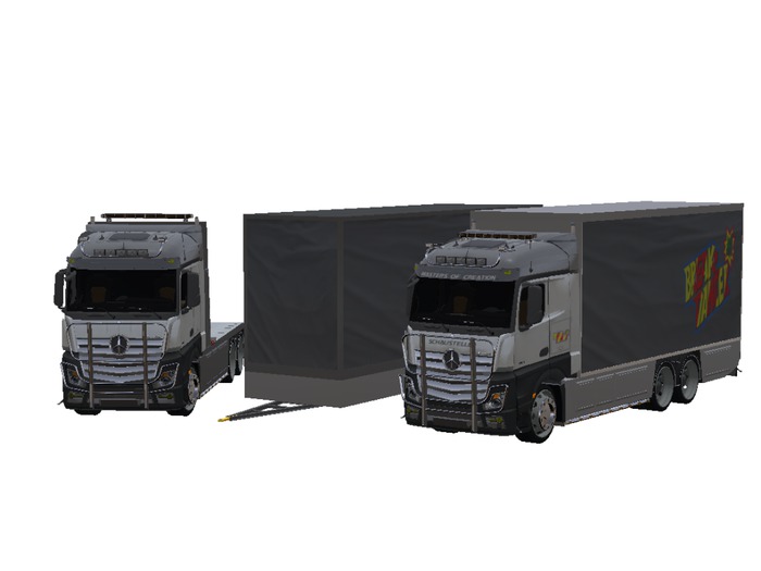 Mercades Truck SET